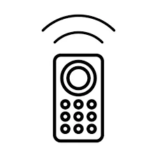 Wireless Remote Control Operation Icon