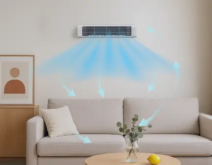 Step 3: Choose power setting and enjoy cool summer